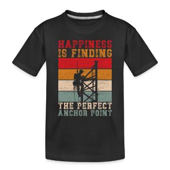 Grimpeurs industriels Tours Grimpeurs industriels - T-shirt bio Premium Enfant - noir - Devant