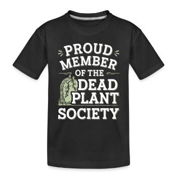 DIY Jardin, Jardinage, Humour, Plantes - T-shirt bio Premium Enfant - noir - Devant