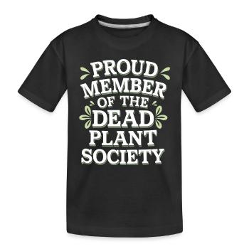 DIY Jardin, Jardinage, Humour, Plantes - T-shirt bio Premium Enfant - noir - Devant