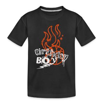 Basketball Basketball Basketball Joueur Anniversaire - T-shirt bio Premium Enfant - noir - Devant