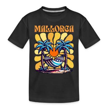 Majorque - T-shirt bio Premium Enfant - noir - Devant