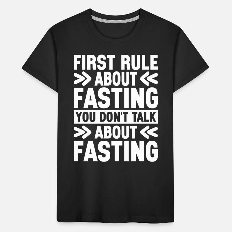Intervallfasten Intermittierendes Fasten Kinder Premium Bio T-Shirt