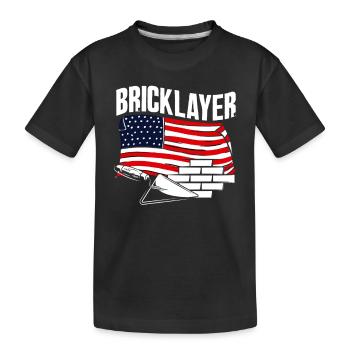 Mason American Pride Craftsmanship Tribute - T-shirt bio Premium Enfant - noir - Devant