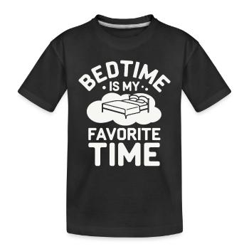 Adeptes de l’hygiène du sommeil, nuits reposantes, - T-shirt bio Premium Enfant - noir - Devant