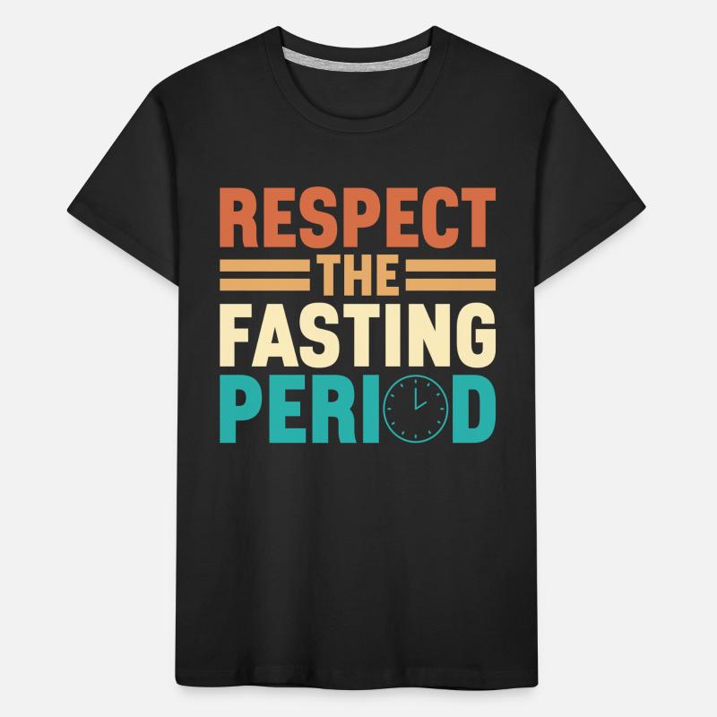 Intervallfasten Intermittierendes Fasten Kinder Premium Bio T-Shirt