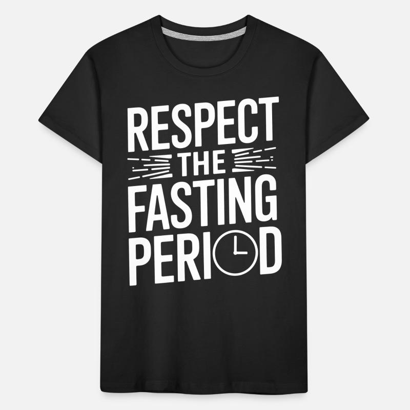 Intervallfasten Intermittierendes Fasten Kinder Premium Bio T-Shirt