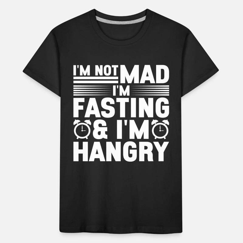 Intervallfasten Intermittierendes Fasten Kinder Premium Bio T-Shirt