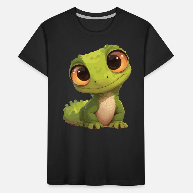 Eidechsen Eidechse Kinder Premium Bio T-Shirt