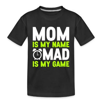 Jeûne intermittent Jeûne intermittent - T-shirt bio Premium Enfant - noir - Devant