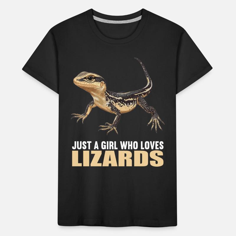 Eidechsen Eidechse Kinder Premium Bio T-Shirt