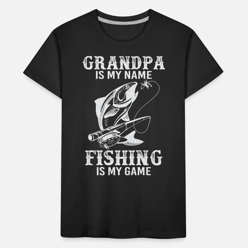 La pêche, c’est mon jeu T-shirt bio Premium Enfant