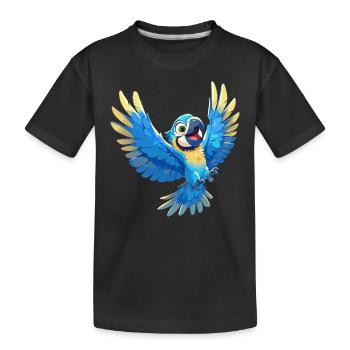 L’ère de l’ara - T-shirt bio Premium Enfant - noir - Devant