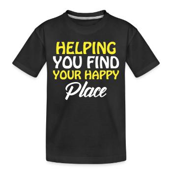 Real Estate Agents Real Estate Agents - Kids' Premium Organic T-Shirt - black - Front