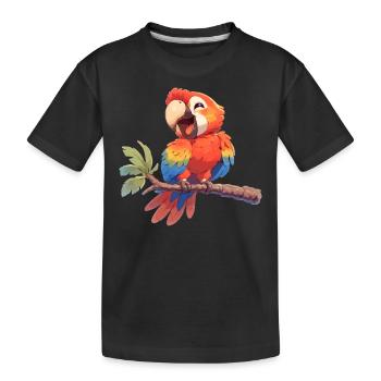 L’ère de l’ara - T-shirt bio Premium Enfant - noir - Devant