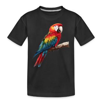 L’ère de l’ara - T-shirt bio Premium Enfant - noir - Devant