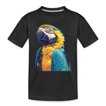 L’ère de l’ara - T-shirt bio Premium Enfant - noir - Devant