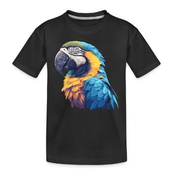 L’ère de l’ara - T-shirt bio Premium Enfant - noir - Devant