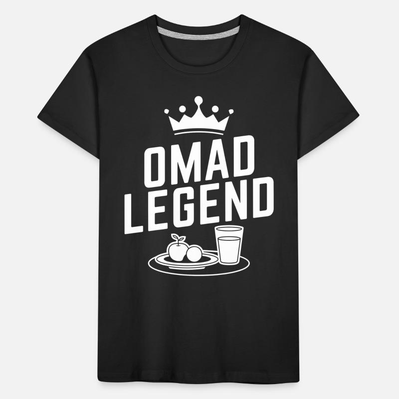Intervallfasten Intermittierendes Fasten Kinder Premium Bio T-Shirt