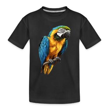 L’ère de l’ara - T-shirt bio Premium Enfant - noir - Devant