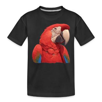 L’ère de l’ara - T-shirt bio Premium Enfant - noir - Devant