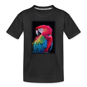 L’ère de l’ara - T-shirt bio Premium Enfant - noir - Devant
