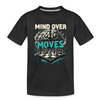Échecs Tacticiens Stratégie Maîtres Tactique - T-shirt bio Premium Enfant - noir - Devant