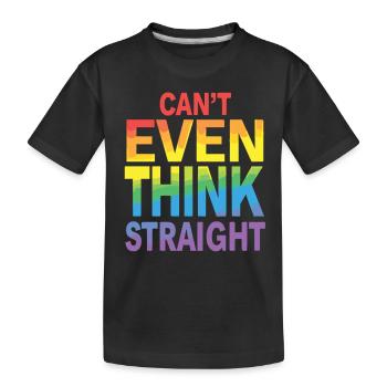 Pride LGBTQ Pride Regenbogen Pride Gay Pride Lgbtq - Kinder Premium Bio T-Shirt - Schwarz - Vorne