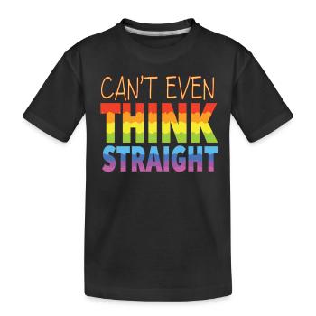Pride LGBTQ Pride Regenbogen Pride Gay Pride Lgbtq - Kinder Premium Bio T-Shirt - Schwarz - Vorne