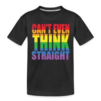 Pride LGBTQ Pride Regenbogen Pride Gay Pride Lgbtq - Kinder Premium Bio T-Shirt - Schwarz - Vorne