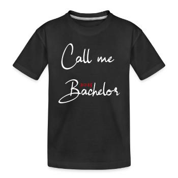Baccalauréat 2025 Graduation Graduation - T-shirt bio Premium Enfant - noir - Devant