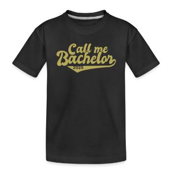 Baccalauréat 2025 Graduation Graduation - T-shirt bio Premium Enfant - noir - Devant