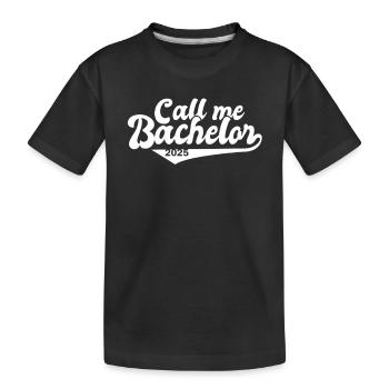 Baccalauréat 2025 Graduation Graduation - T-shirt bio Premium Enfant - noir - Devant