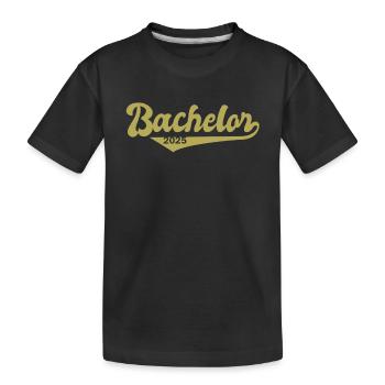 Baccalauréat 2025 Graduation Graduation - T-shirt bio Premium Enfant - noir - Devant