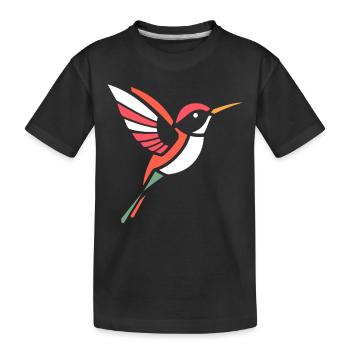 Colibri - T-shirt bio Premium Enfant - noir - Devant