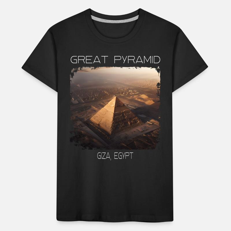 Große Pyramide Kinder Premium Bio T-Shirt