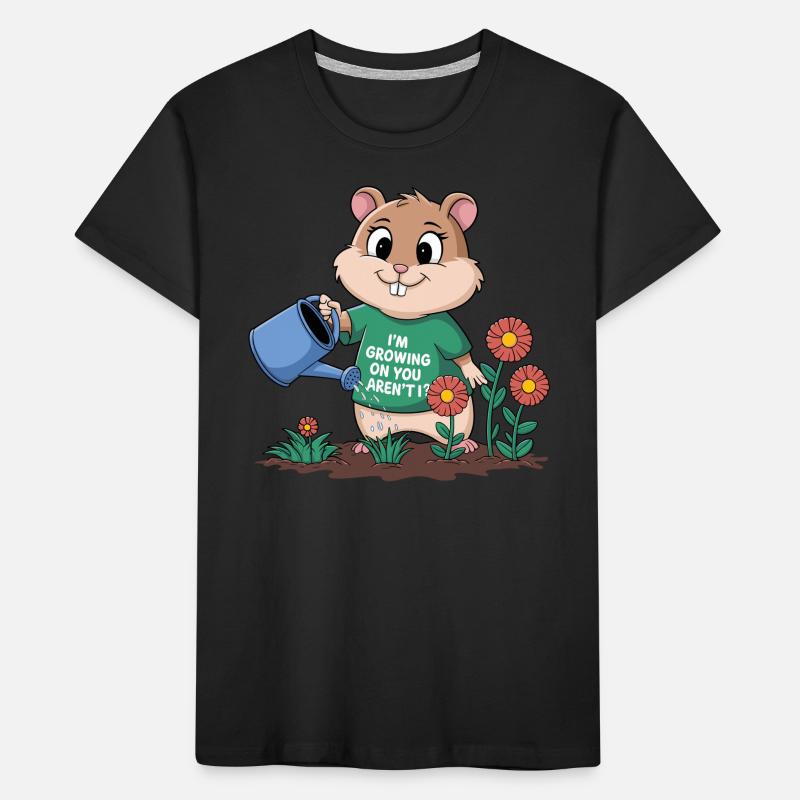 Ich Wachse Auf Dir, Oder? Kinder Premium Bio T-Shirt