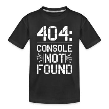 Réparation de jeux rétro Console vintage - T-shirt bio Premium Enfant - noir - Devant