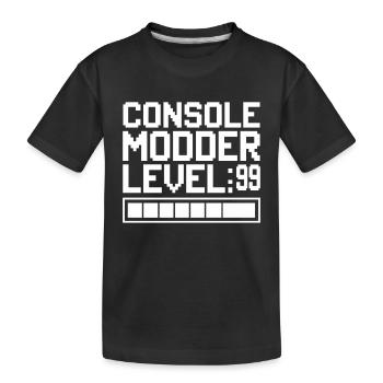 Réparation de jeux rétro Console vintage - T-shirt bio Premium Enfant - noir - Devant