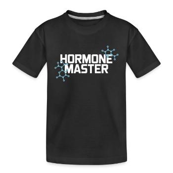 Science médicale pour l’endocrinologie - T-shirt bio Premium Enfant - noir - Devant