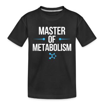Science médicale pour l’endocrinologie - T-shirt bio Premium Enfant - noir - Devant