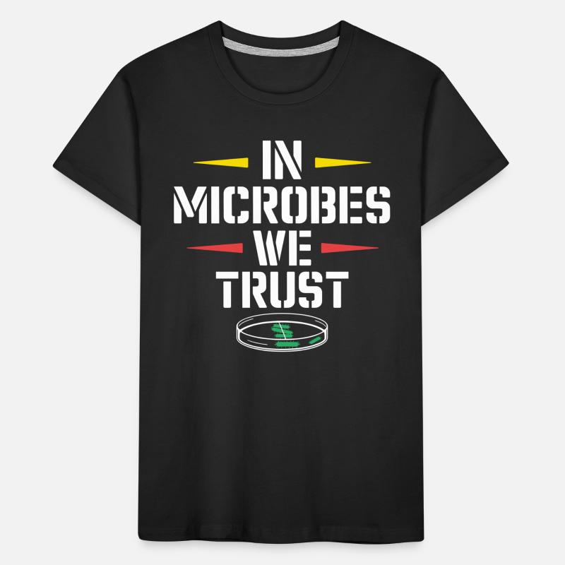 Passionné de microscope Technicien de laboratoire Science T-shirt bio Premium Enfant