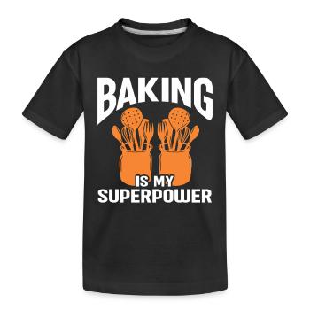 Boulangerie Boulangerie Boulanger - T-shirt bio Premium Enfant - noir - Devant