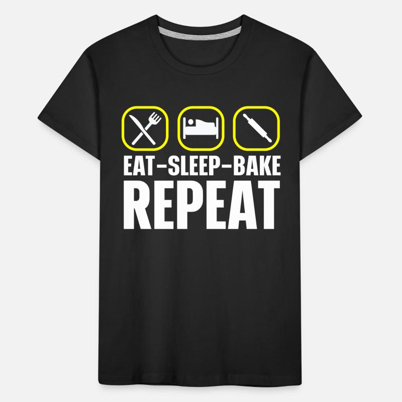 Baking Bakery Baker Kids' Premium Organic T-Shirt