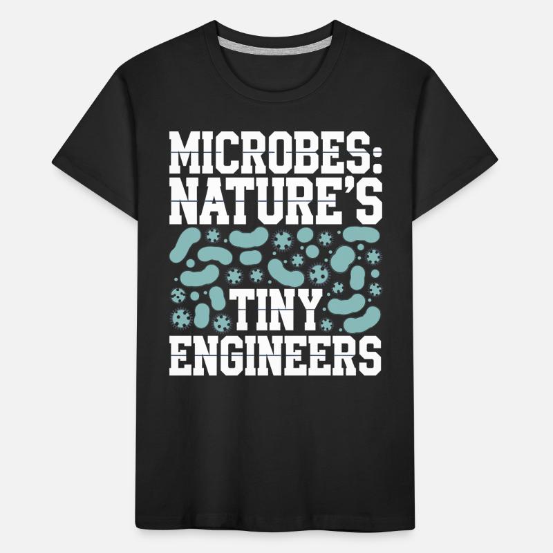 Passionné de microscope Technicien de laboratoire Science T-shirt bio Premium Enfant