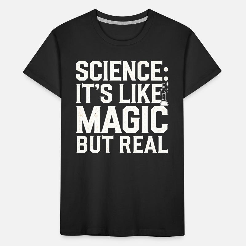 Microscope Enthusiast Lab Technician Science Kids' Premium Organic T-Shirt