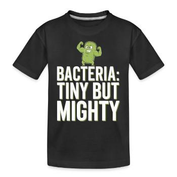 Passionné de microscope Technicien de laboratoire Science - T-shirt bio Premium Enfant - noir - Devant
