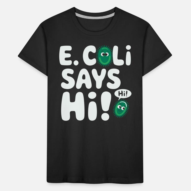 Passionné de microscope Technicien de laboratoire Science T-shirt bio Premium Enfant