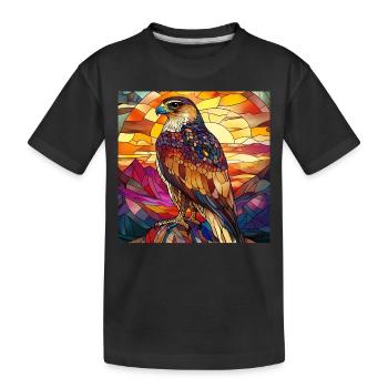 Falke - Kinder Premium Bio T-Shirt - Schwarz - Vorne