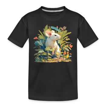 Souris Souris - T-shirt bio Premium Enfant - noir - Devant