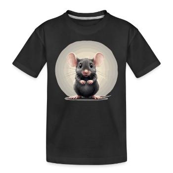 Souris Souris - T-shirt bio Premium Enfant - noir - Devant
